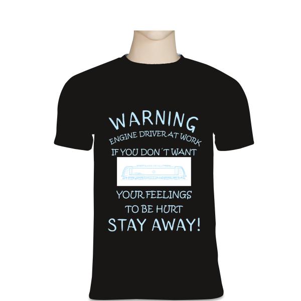 Engine driver at work